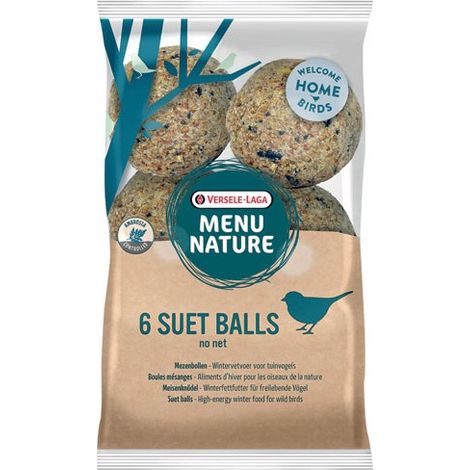 Boules de graisse Versele Laga Menu Nature no net 6 boules 540 g