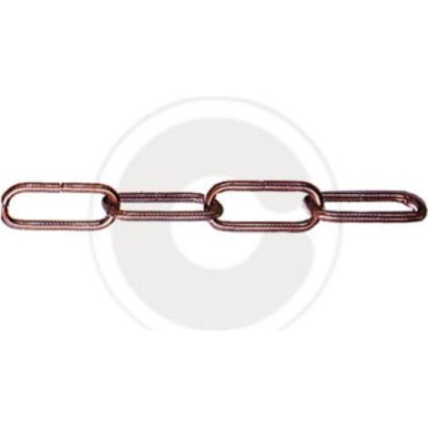 ChaA ne de cA ble mA tallique ronde de 15 mt pour lustres extA rieurs de 3,7 mm bronzA s