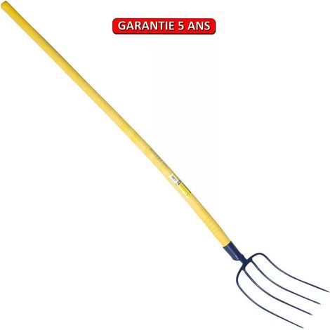 Mistgabelaufnahme 4 Zinken gebogener Verbundstiel 135 OUTILS PERRIN