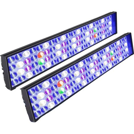 Aquarienleuchte, Vollspektrum, energieeffizient, für 110–140 cm Aquarien, EU-B-Stecker (1/2)