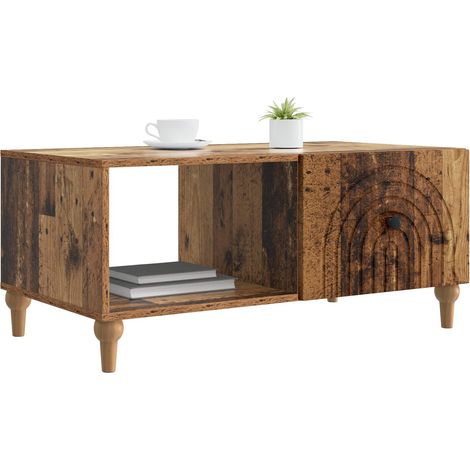 Maison Exclusive - Couchtisch Altholz 90 x 50 x 40 cm Holzwerksto