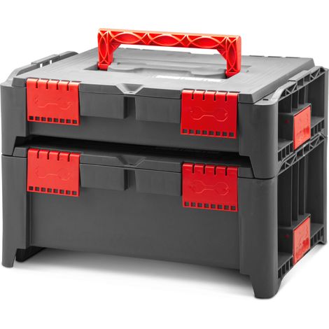 Lot de 2 coffrets empilables BEPS1 + BEPS2 - Const (1/4)