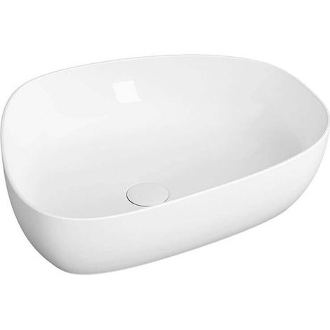 Lavabo da appoggio design Outline Pebble di Vitra sanitari (1/2)