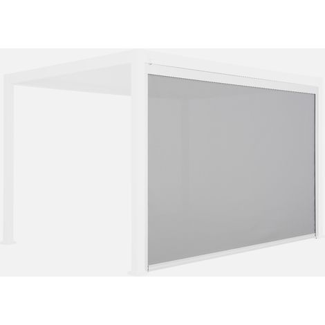 Toldo vertical de 4m para pérgola Triomphe