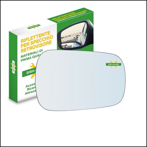 Vetro specchio retrovisore lato dx-passeggero per ford fusion (ju) solo dal 2002 (1/2)
