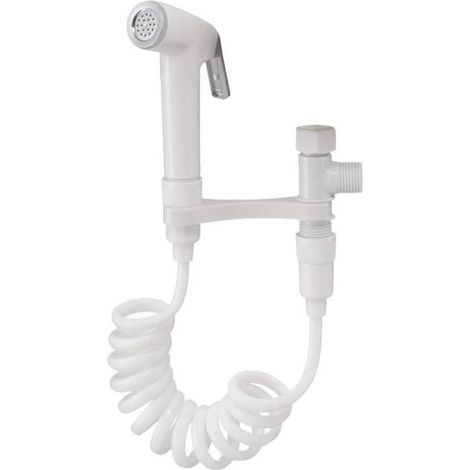Intelligenter WC-Sitz mit Handbrause – ZVD – Weiß – ABS-Material – Wandmontage – Persönliche Hygiene (1/4)