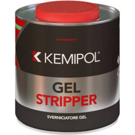 12 x SVERNICIATORE KEMIPOL GEL STRIPPER  0,750 L