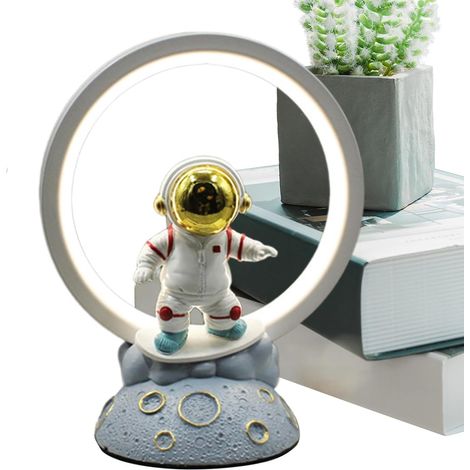Veilleuse pour enfant, Lampe astronaute rechargeable par USB (1/5)