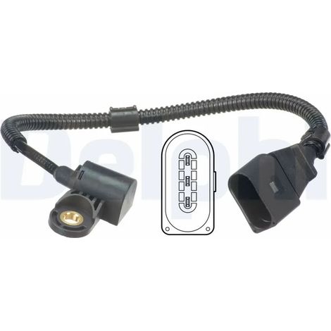 Capteur, position d'arbre à cames Delphi Technologies SS11217 AUDI 03L907601