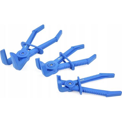 Geko Ensemble 3 Pinces à Sertir Ergonomiques Noires (1/3)