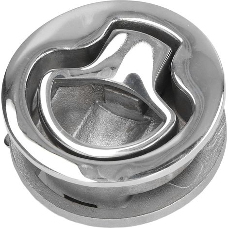Poignée de tirage en acier inoxydable 316 pour bateau, remorque et voiture - Accessoire de levage pour trappe (1/5)