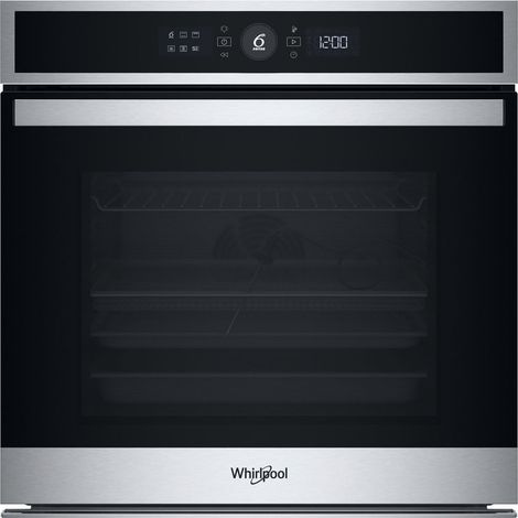 Whirlpool WOI4IS8PPM0SXA Forno Inox 17 funzioni, Pizza310° Cook4 Steam+ AirFry classe A+ 73Lt, Pirolisi+Idrolisi (1/5)