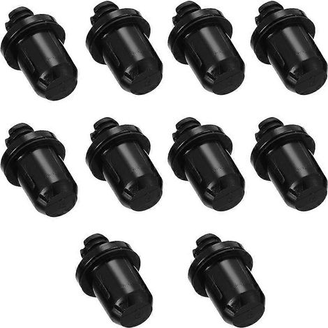 Kit de 10 fixations pour haut-parleurs audio DIY : guides de grille à rotule en plastique, pièces et accessoires pour haut-parleurs. (1/5)