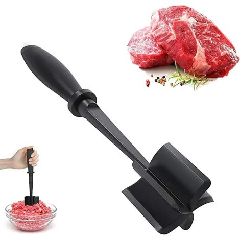 hachoir à viande résistant à la chaleur, hachoir et broyeur à viande pour hamburgers, viande de bœuf hachée, viande et timbres alimentaires (1/4)