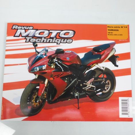Revue technique atelier E.T.A.I pour moto Yamaha 1000 YZF R1 2004