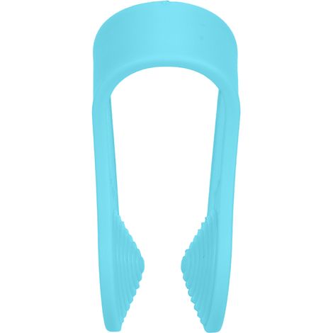 Pince de massage par acupression portable pour soulager les maux de tête et les migraines (bleu) (1/5)