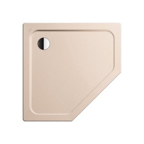 Receveur de douche pentagonal Cornezza, beige Bahama, 100 x 100 cm (1/2)