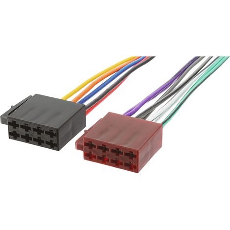 Faisceau iso pour autoradio fil nus 15 cm