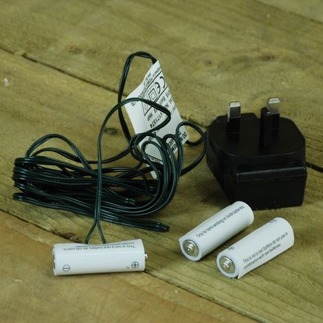 3 x AA Money Saving Battery Replacement Plug In Adapter