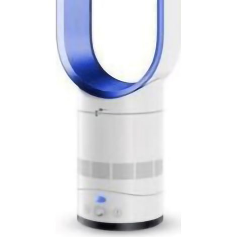 Extrem leiser, blattloser Standventilator mit Luftreinigung, Fernbedienung, Modell Ellipse, blau, 220 V (EU).