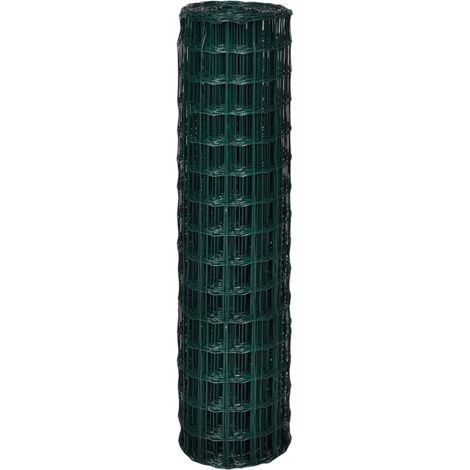 Panneaux de clôture Fer revêtu de PVC Vert fr45378 (1/3)