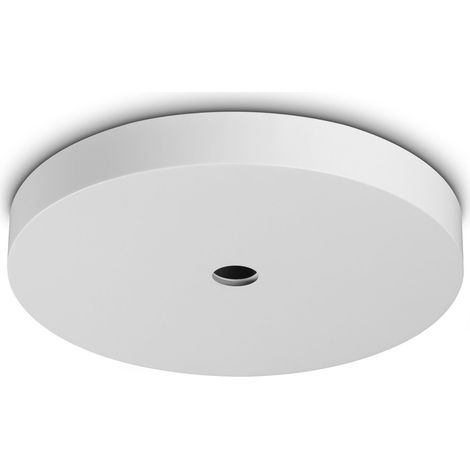 Ideal Lux Rosone Mapa 1 luce bianco alluminio vetro