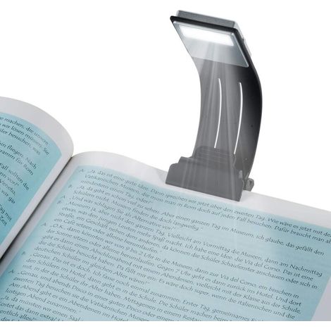 Lampe de lecture avec clip de chargement USB, 4 niveaux de luminosité réglables, lampe de lecture de nuit pliable avec clip magnétique pour livres, Kindle, iPad, ordinateur portable et plus encore. (1/5)