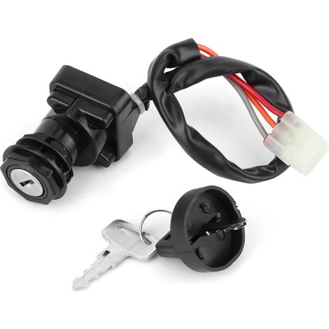 Allumage à clé pour Suzuki Quadrunner 500 LTF500F avec 2 clés de rechange (1/5)