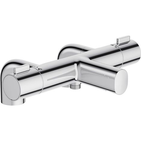 Jacob Delafon Mitigeur bain douche thermostatique sur gorge 2 trous Cüff chrome (1/2)