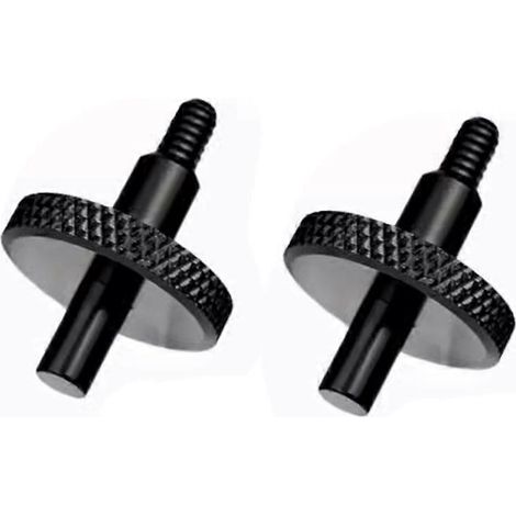 Lot de 2 vis réglables pour chevalet de violoncelle, vis pour chevalet de contrebasse, accessoire de rechange noir (1/5)