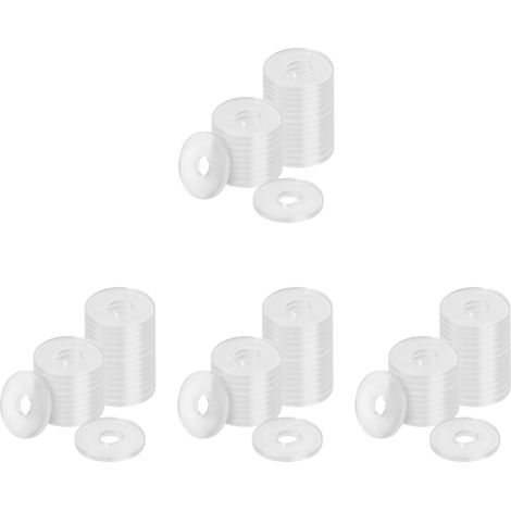 4 Ensembles Rondelles Transparent Pour Robinet