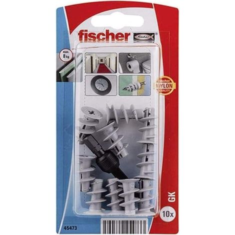Fischer 045473 GK K NV Gipskartondübel 22 mm 1 Set (1/5)