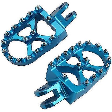 Fußrasten für Suzuki DRZ400S, DRZ400SM, DRZ, DRZ 400S, 400SM, Z400S, Z400SM (2000–2022), 2019, 2018 – Blau (1/5)