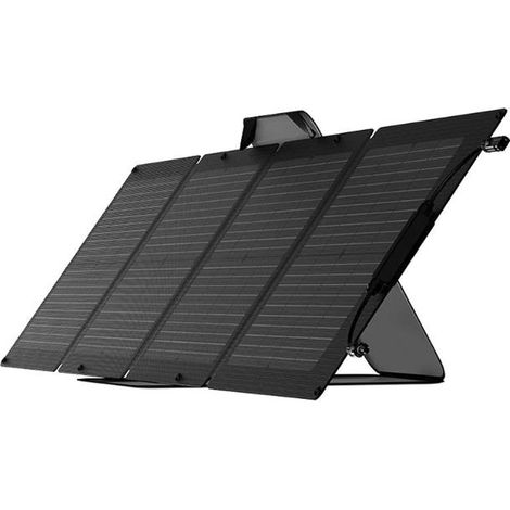 EcoFlow 110W panel solar plegable negro eficiente (1/4)