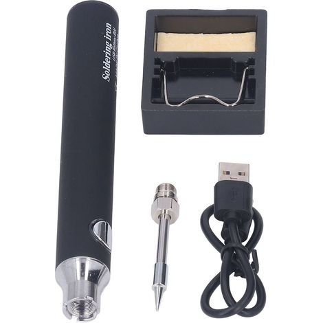 Kabelloser USB-Lötkolben mit eingebautem Akku, elektrische Lötpistole für Elektronikreparaturen