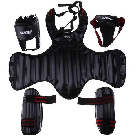 Casque de protection MMA compatible avec les adultes, Sanda, coquille pour l'entraînement à la boxe, au kickboxing, au sparring et au karaté. (1/5)