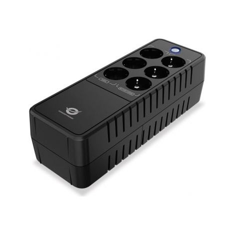 Conceptronic ZEUS05E System de unterbrechungsfreie Stromversorgung (USV) Standby (Offline) oder Standby (Offline) 0,65 kVA 360 W 6 AC Steckdosen