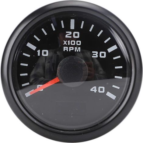 CX6225B 52 mm Drehzahlmesser mit 4000 U/min und 7-farbiger Hintergrundbeleuchtung (1/5)