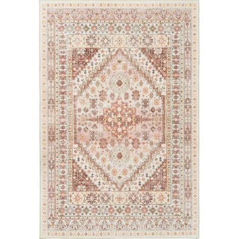 Tapis de salon 4060cm orange imitation cachemire lavé tapis de sol lavable tapis rétro grande surface tapis anti-salissure décoration de la maison