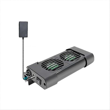 Ventilateur de refroidissement réglable pour aquarium, 2 têtes, prise européenne (1/5)