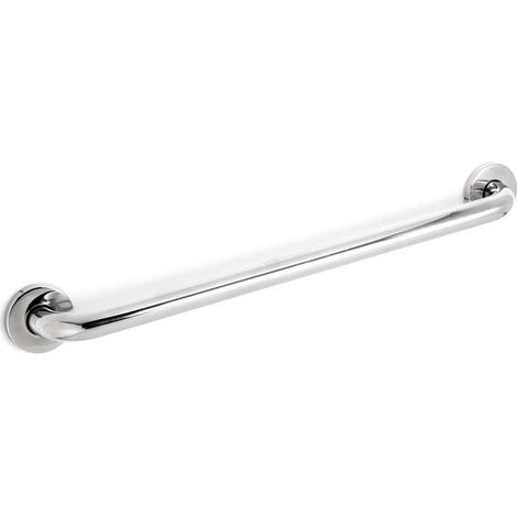 Maniglione Bagno di Sicurezza in Acciaio Inox Doccia Disabili Anziani Metaform - Formato: 60 cm