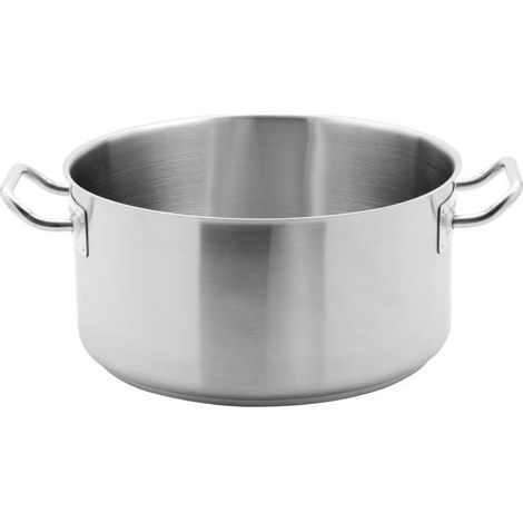 Braisière en inox Vogue 12,5 L (1/3)
