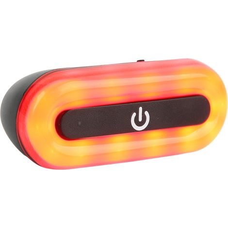 Feu arrière LED pour casque moto, 4 modes d'éclairage, étanche IPX6, clignotant, compatible vélo, VTT, quad (1/5)