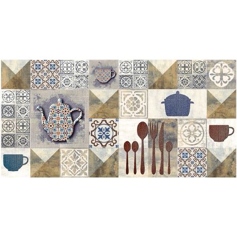 TAPPETO PASSATOIA 'SPRINTY' fantasia 'Kitchen'