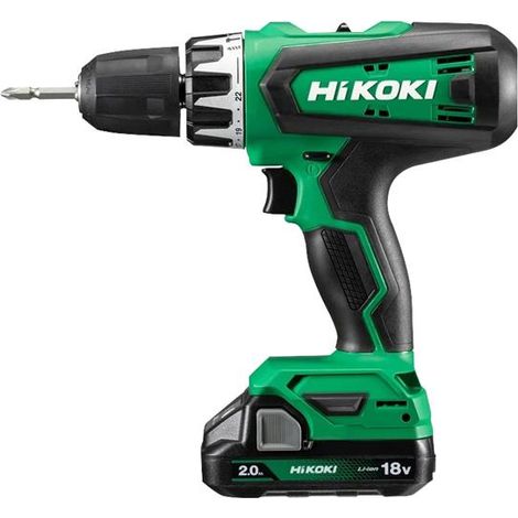 HiKOKI DV18DFXJMZ DV18DFXJMZ Hammer Drill 18V 2 x 2.0Ah Li-ion HIKDV18DFXJM
