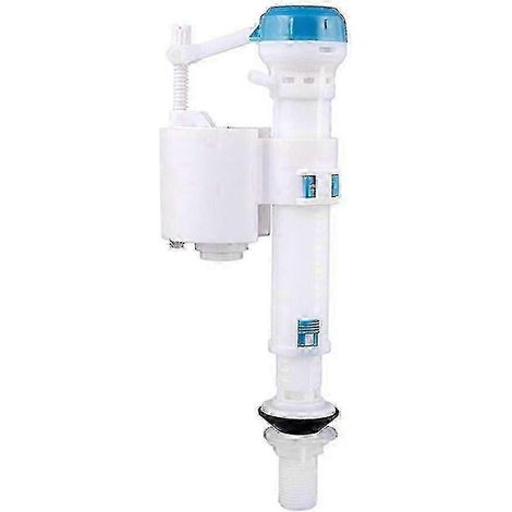Valve d'arrivée d'eau réglable et durable pour réservoir de toilette avec mécanisme de chasse d'eau à bouton-poussoir (1/5)