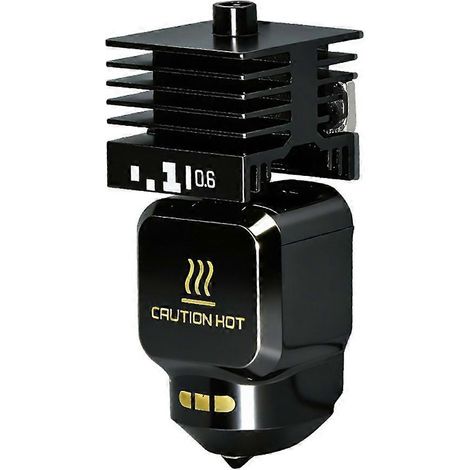 Hotend-Druckkopf für Bambu Lab P2S/P2SC 3D-Drucker, Düse aus gehärtetem Stahl, Extrusionsset, Zubehör 0,6 mm (1/5)