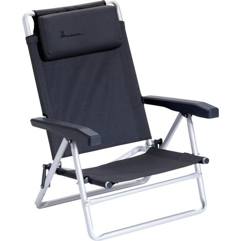 Fauteuil De Plage Dark Grey - Isabella