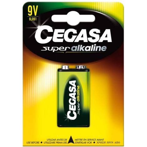 Cegasa Batterie super alc. 6lr61. blister 1
