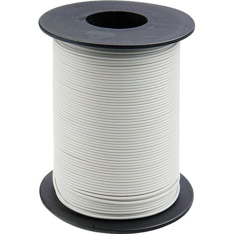 125-S25-5 Fil de câblage 1 x 0.25 mm² blanc 25 m